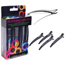 Framar Super Sectioners Clip - Back - Set Clipsuri Black - 4 buc / set