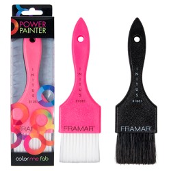 Framar Power Painter Black & Pink - Set pensule mari - 2 culori