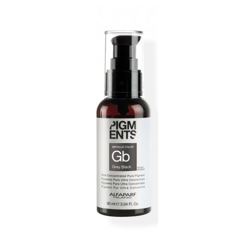 Pigments Grey Black – Gri negru metalic - 90ml