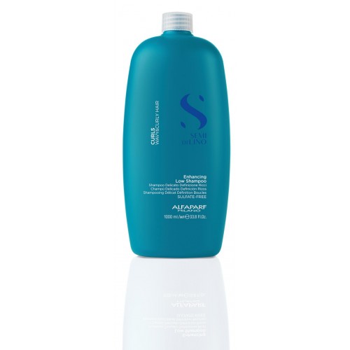 Semi di Lino Curls Enhancing Low  Shampoo -  Sampon pentru par cret sau ondulat 1000 ml