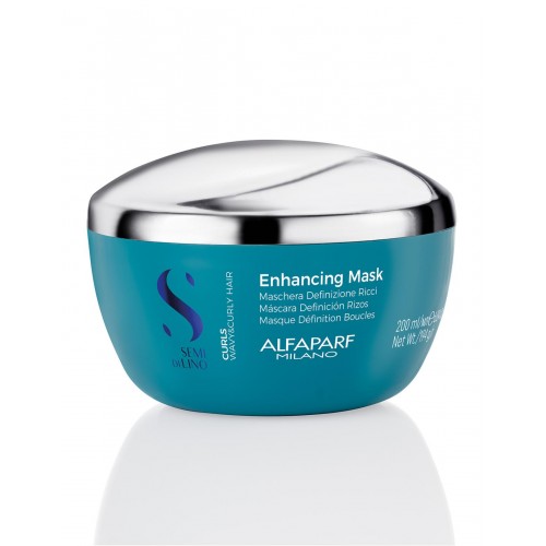 Semi di Lino Curls Enhancing Mask - Masca pentru par Cret sau Ondulat  200 ml